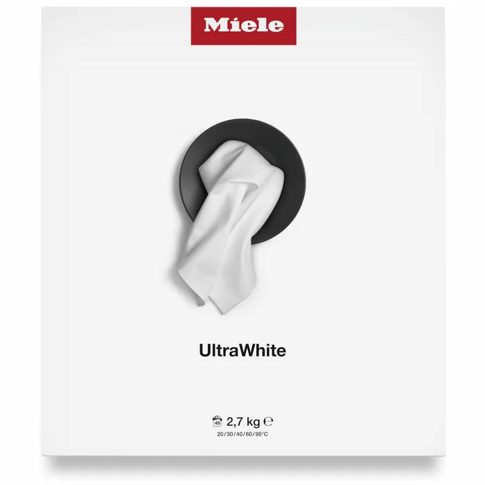 Sadzīves tehnikas aksesuāri Miele WA UW 2702 P Pulveris mazgāšanas līdzeklis UltraWhite 2.7kg 10199830