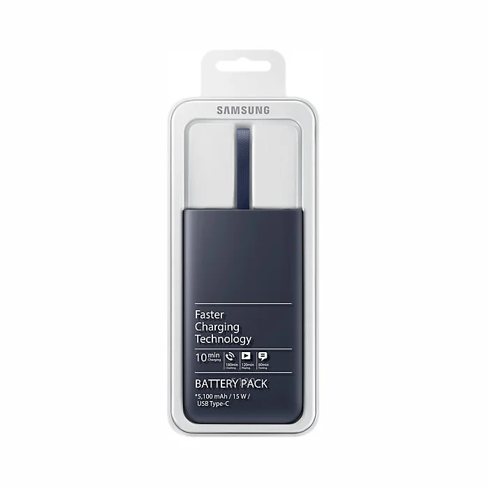Akumulators (Power bank) Samsung Battery Pack 5100 mAh Type-C Navy Blue