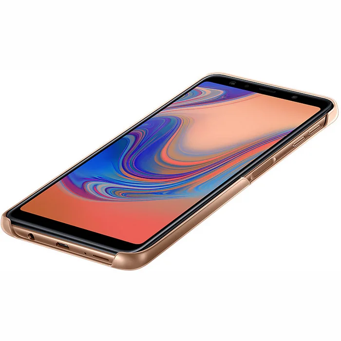 Aizsargapvalks Samsung Galaxy A7(2018) Gradation cover Gold