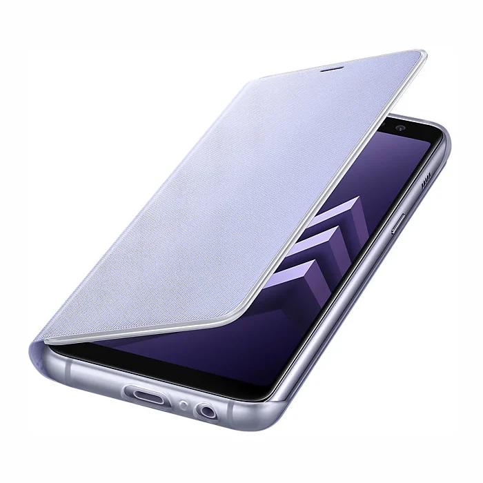 Mobilā telefona maciņš Samsung Galaxy A8 Flip cover Neon Orchid Grey