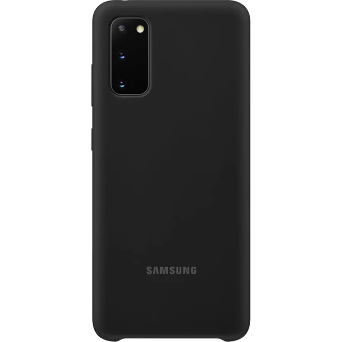 Samsung Galaxy S20 Silicone Cover Black