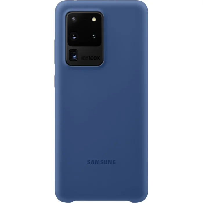 Samsung Galaxy S20 Ultra Silicone Cover Navy