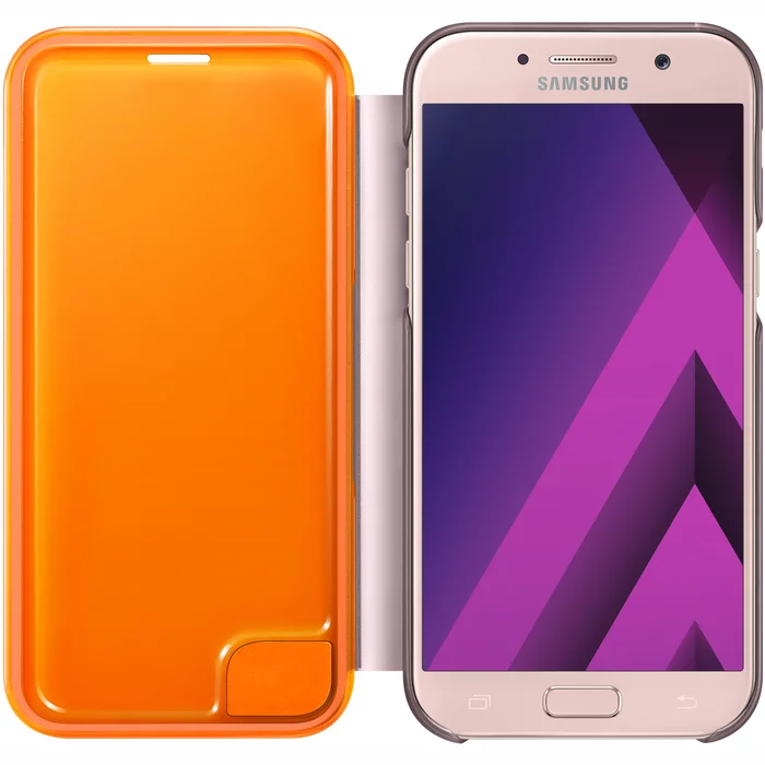 Telefona vāciņi un maciņi Samsung Galaxy A5 (2017) Neon Flip Cover Pink