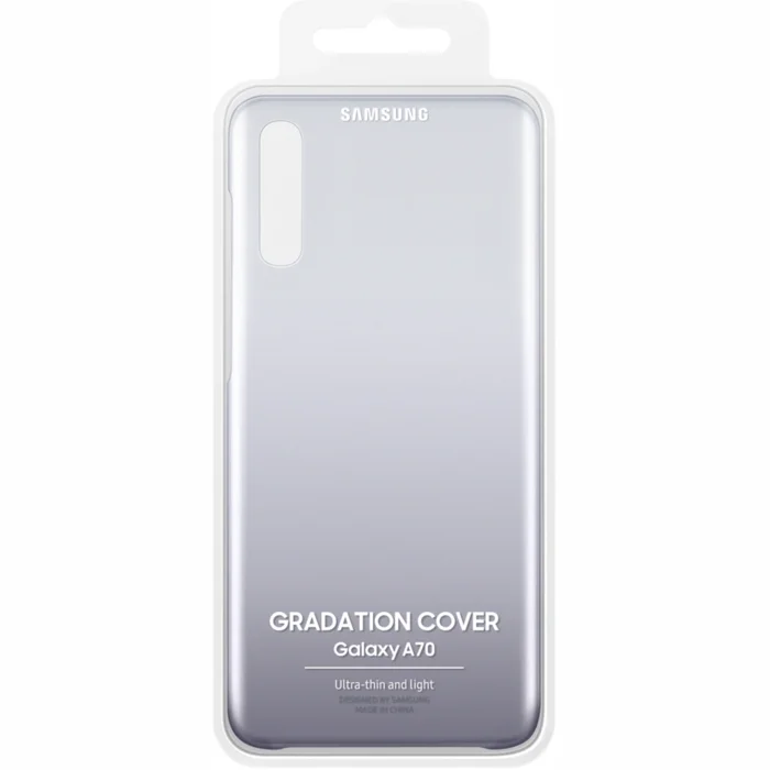 Mobilā telefona maciņš Samsung Galaxy A70 Gradation Cover Black
