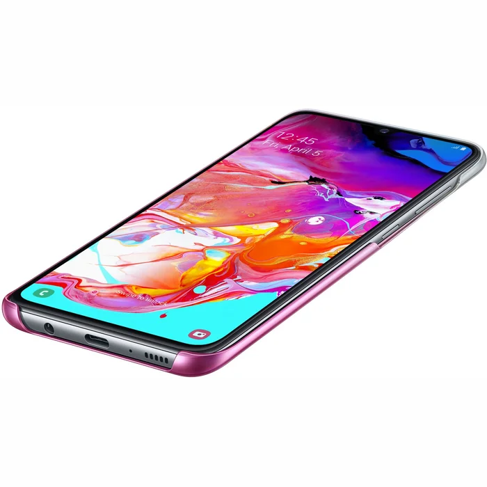 Mobilā telefona maciņš Samsung Galaxy A70 Gradation Cover Pink