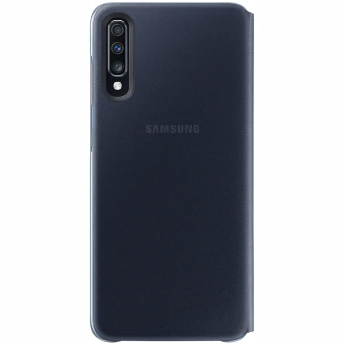 Mobilā telefona maciņš Samsung Galaxy A70 Wallet Cover Black
