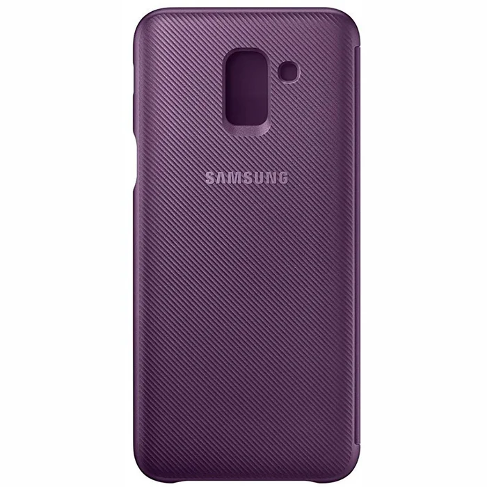 Mobilā telefona maciņš Samsung Galaxy J6 Wallet cover Purple