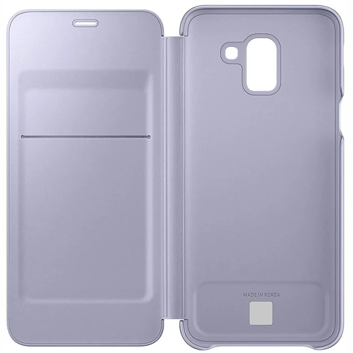 Mobilā telefona maciņš Samsung Galaxy J6 Wallet cover Violet