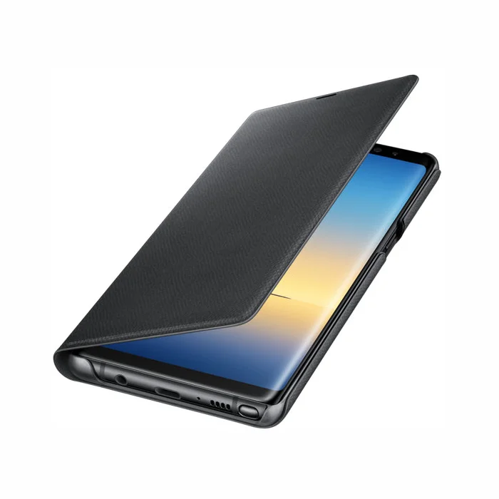 Mobilā telefona maciņš Samsung Galaxy Note 8 case LED View Black