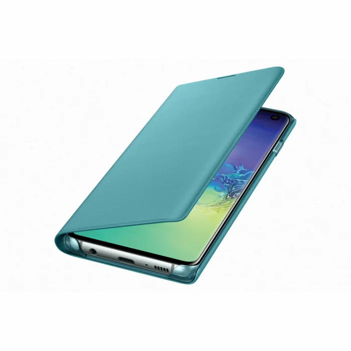 Mobilā telefona maciņš Samsung Galaxy S10 LED View Cover Green