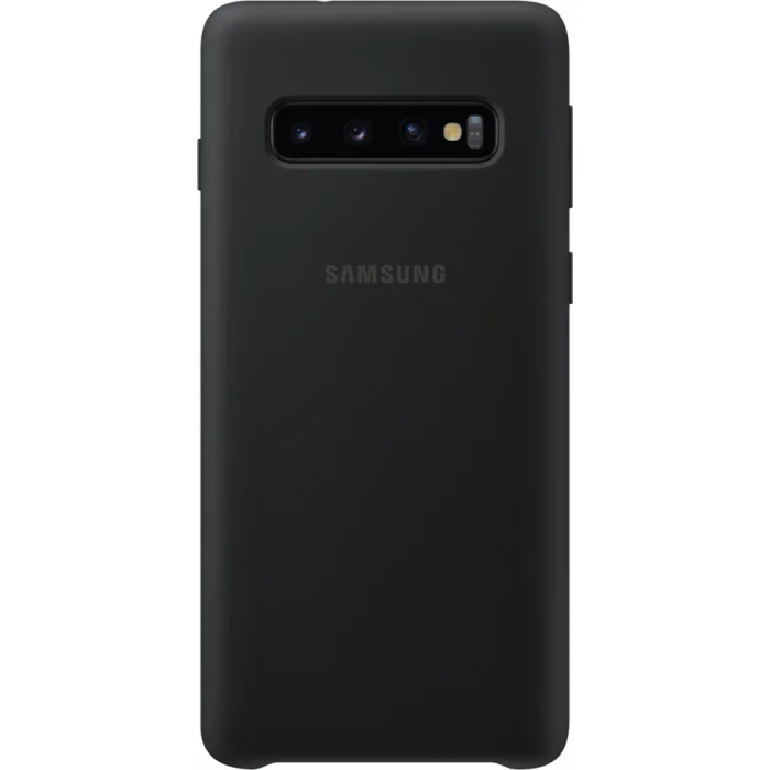 Mobilā telefona maciņš Samsung Galaxy S10 Silicone Cover Black