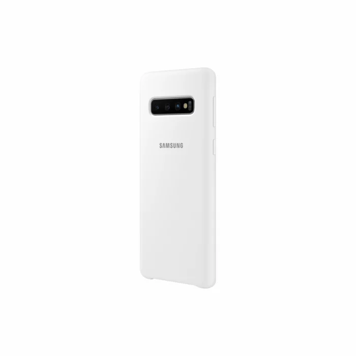 Mobilā telefona maciņš Samsung Galaxy S10 Silicone Cover White