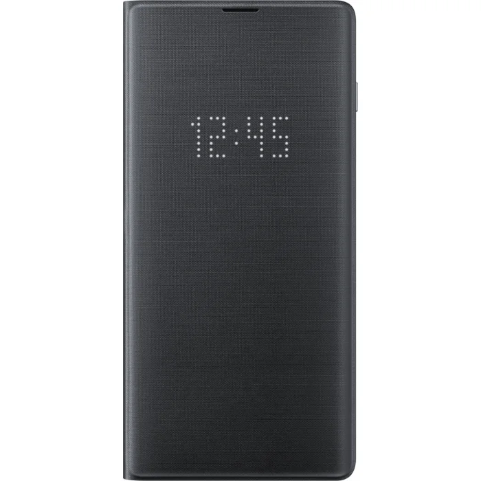 Mobilā telefona maciņš Samsung Galaxy S10+ LED View Cover Black