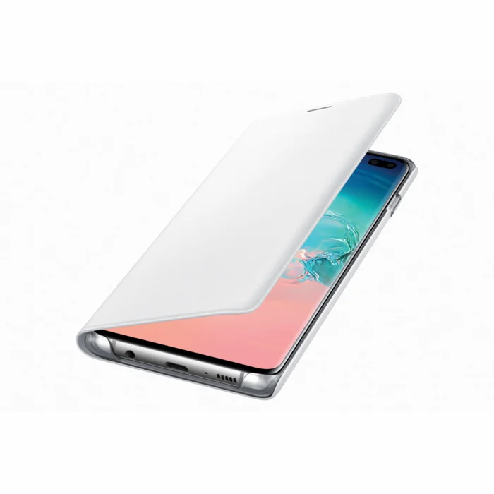 Mobilā telefona maciņš Samsung Galaxy S10+ LED View Cover White