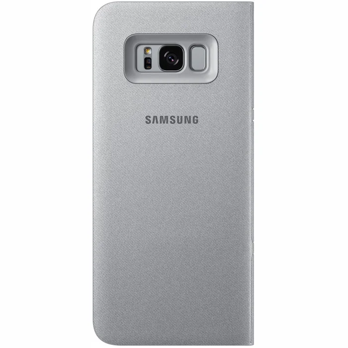 Telefona vāciņi un maciņi Samsung Galaxy S8 Plus LED View Silver