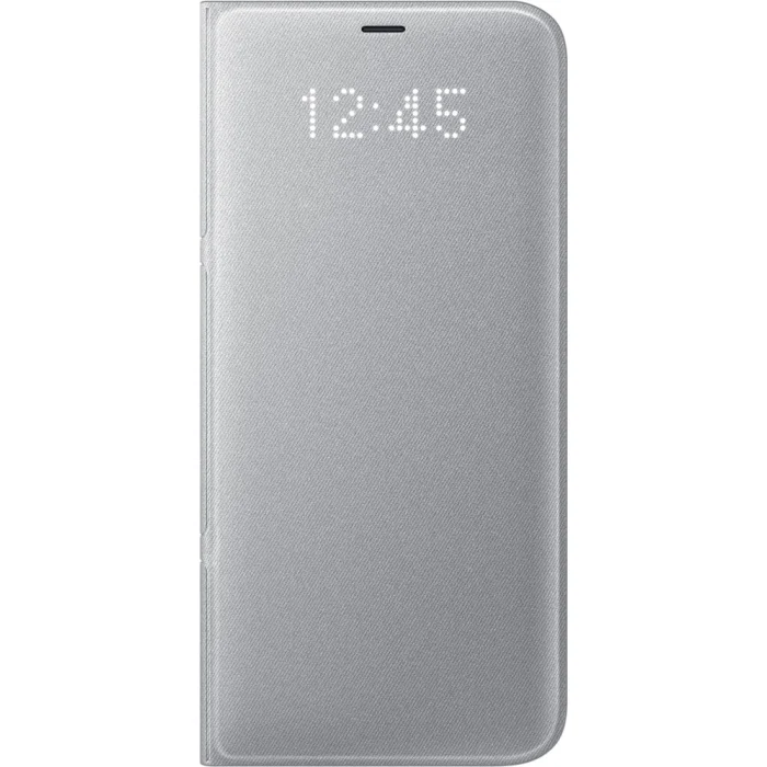 Telefona vāciņi un maciņi Samsung Galaxy S8 Plus LED View Silver
