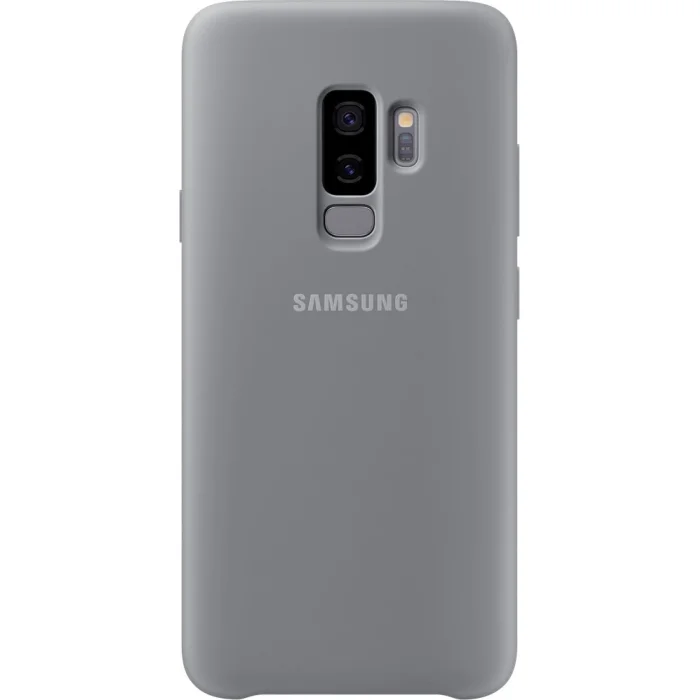 Mobilā telefona maciņš Samsung Galaxy S9+ Silicone Cover Gray