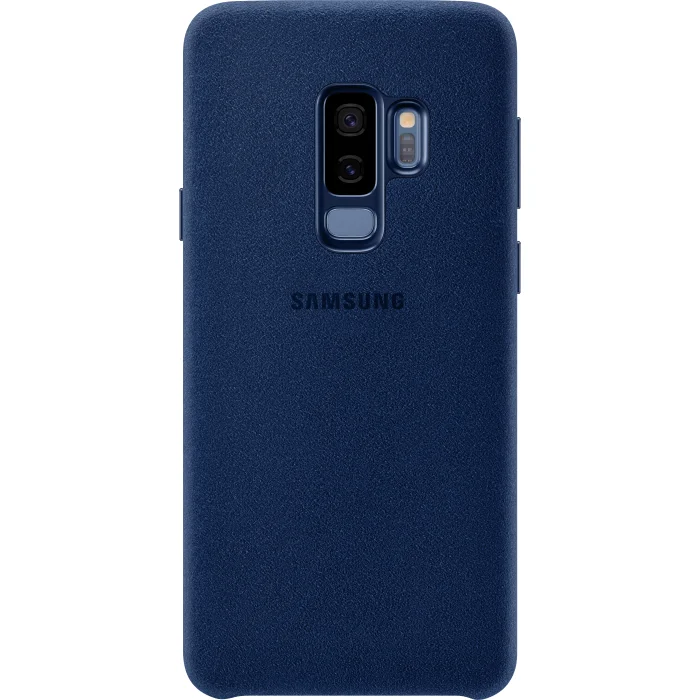 Mobilā telefona maciņš Samsung Galaxy S9+ Alcantara Cover Blue