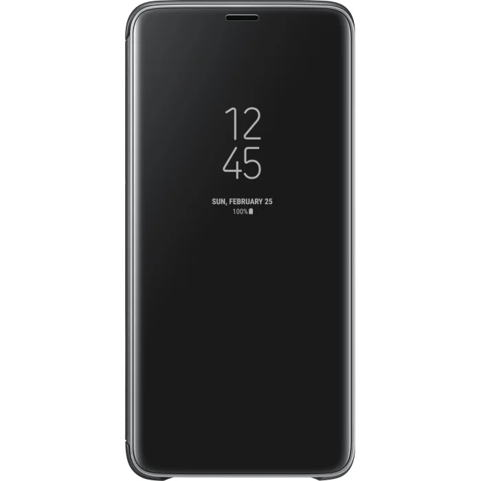 Mobilā telefona maciņš Samsung Galaxy S9+ Clear View Standing Cover Black