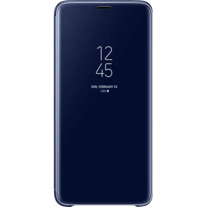 Mobilā telefona maciņš Samsung Galaxy S9+ Clear View Standing Cover Blue