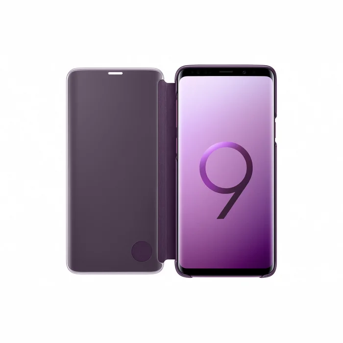 Mobilā telefona maciņš Samsung Galaxy S9+ Clear View Standing Cover Purple