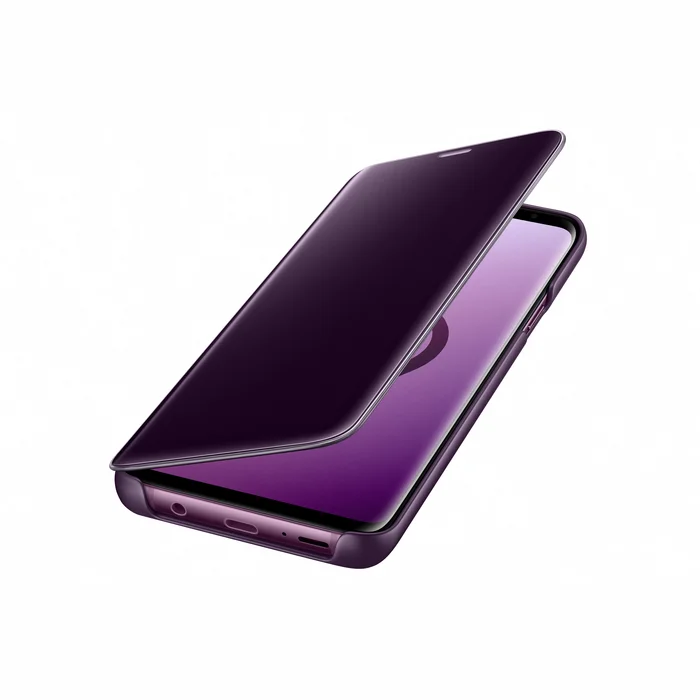 Mobilā telefona maciņš Samsung Galaxy S9+ Clear View Standing Cover Purple