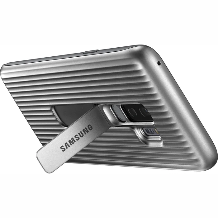 Mobilā telefona maciņš Samsung Galaxy S9+ Protective Standing Cover Silver