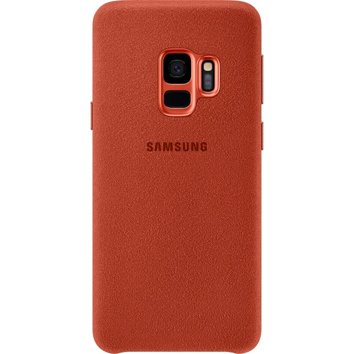 Mobilā telefona maciņš Samsung Galaxy S9 Alcantara Cover Red