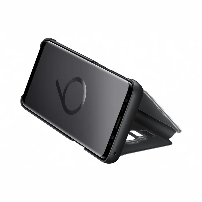 Mobilā telefona maciņš Samsung Galaxy S9 Clear View Standing Cover Black