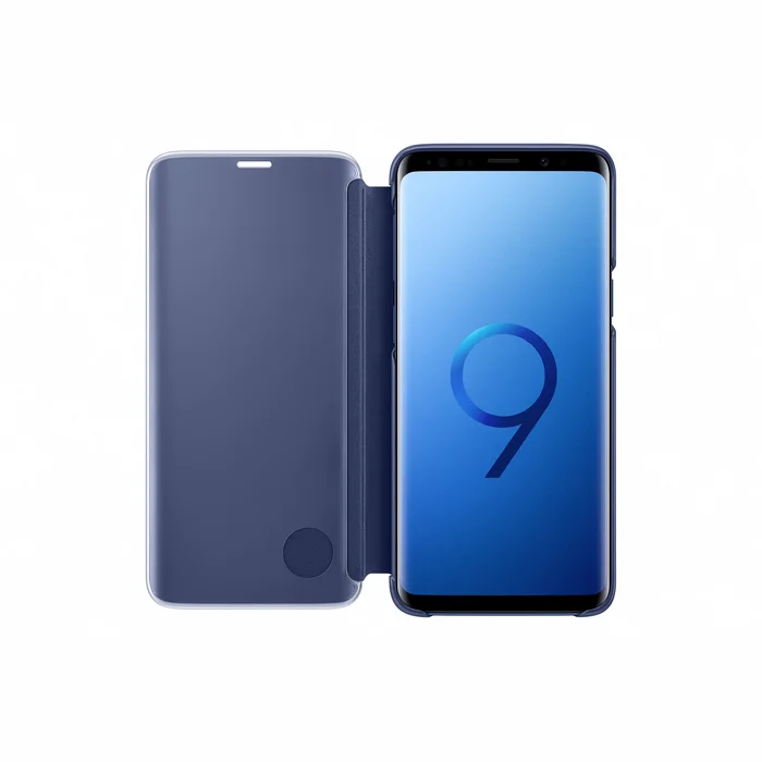Telefona vāciņi un maciņi Samsung Galaxy S9 Clear View Standing Cover Blue