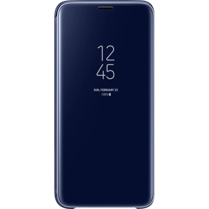 Telefona vāciņi un maciņi Samsung Galaxy S9 Clear View Standing Cover Blue