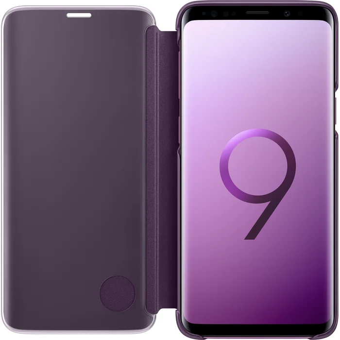 Telefona vāciņi un maciņi Samsung Galaxy S9 Clear View Standing Cover Purple