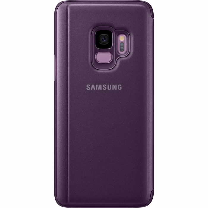 Telefona vāciņi un maciņi Samsung Galaxy S9 Clear View Standing Cover Purple