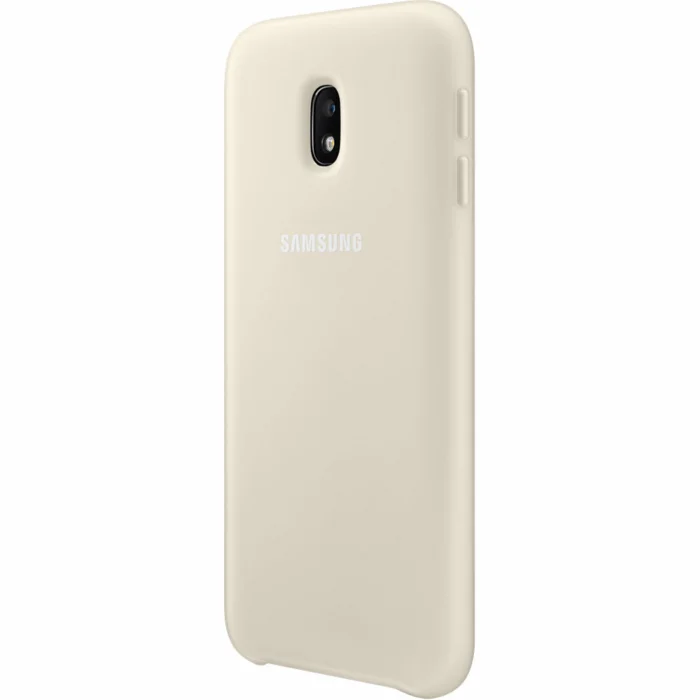Divu kārtu vāciņš Samsung Galaxy J3 (2017) Dual Layer Cover Gold