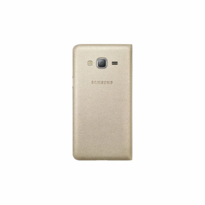 Telefona vāciņi un maciņi Samsung WJ320PFEG Flip cover for Galaxy J3 J320 Gold