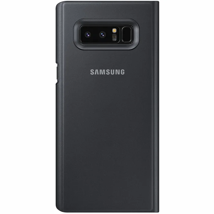 Telefona vāciņi un maciņi Samsung Note 8 Clear View Standing Cover Black