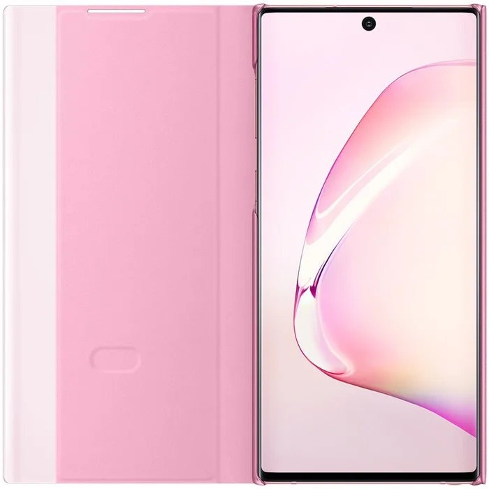 Telefona vāciņi un maciņi Samsung Galaxy Note 10 Clear View Cover Pink
