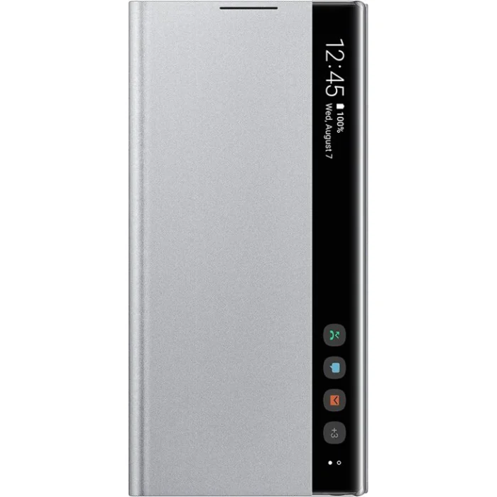 Mobilā telefona maciņš Samsung Galaxy Note 10 Clear View Cover Silver