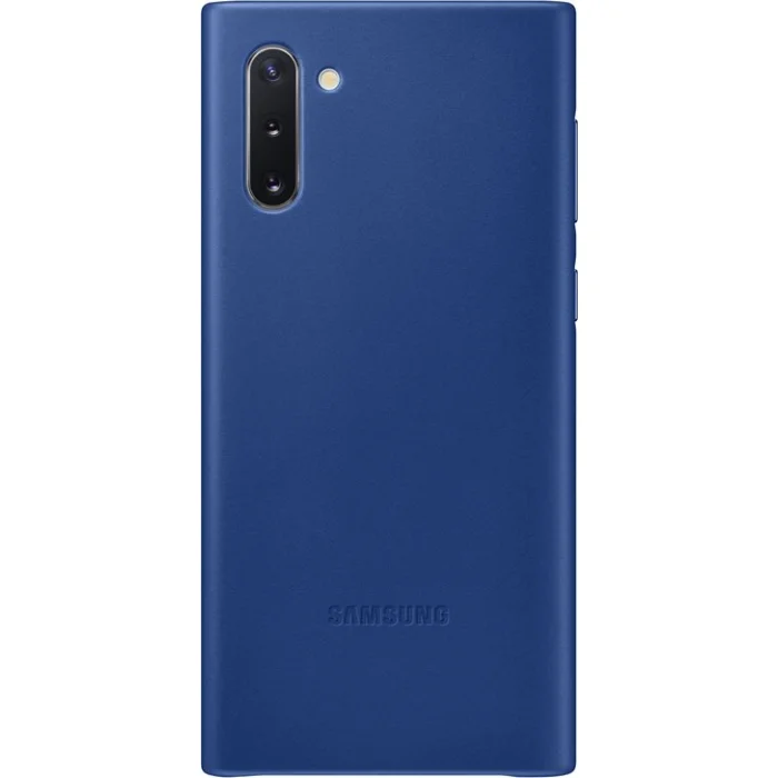 Mobilā telefona maciņš Samsung Galaxy Note 10 Leather Cover Blue