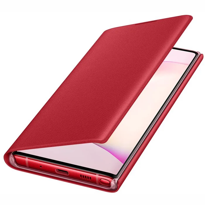 Mobilā telefona maciņš Samsung Galaxy Note 10 LED View Cover Red