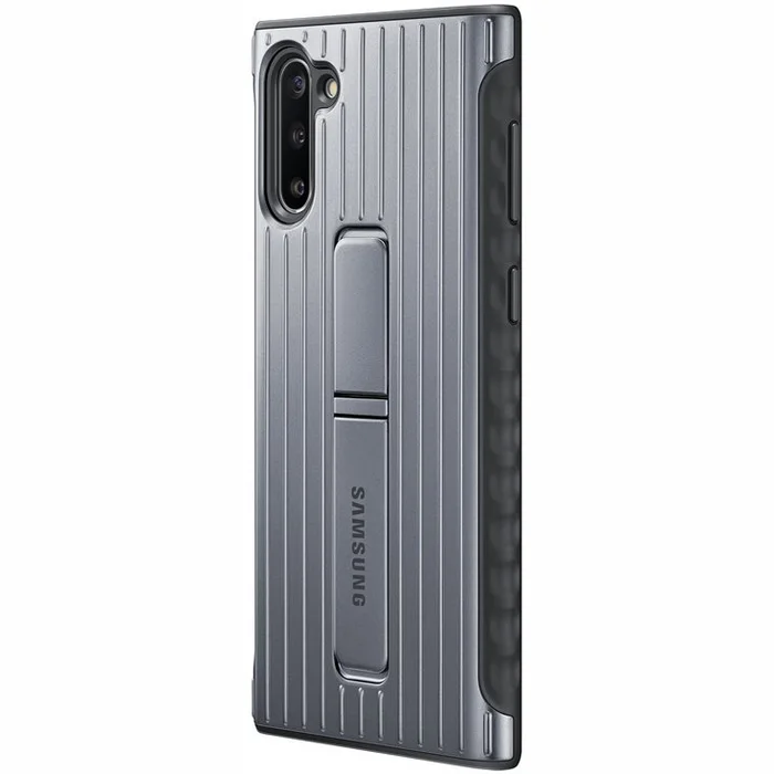 Mobilā telefona maciņš Samsung Note 10 Protective Standing Cover Silver