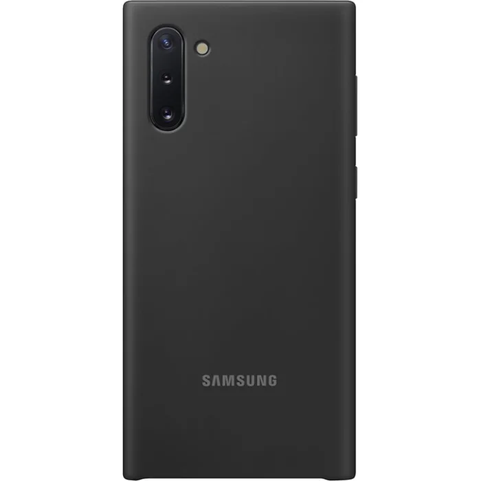Mobilā telefona maciņš Samsung Note 10 Silicone Cover Black