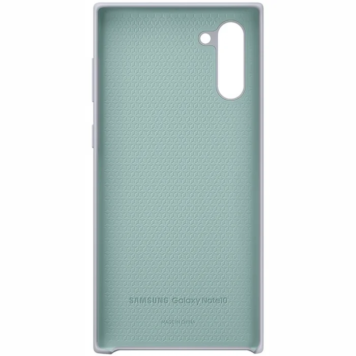 Mobilā telefona maciņš Samsung Note 10 Silicone Cover Silver