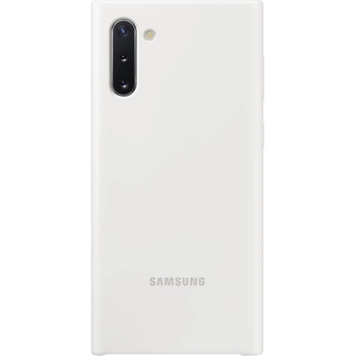 Mobilā telefona maciņš Samsung Note 10 Silicone Cover White