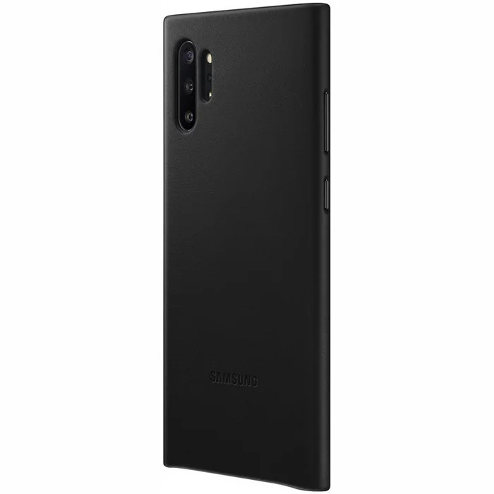 Mobilā telefona maciņš Samsung Note 10+ Leather Cover Black