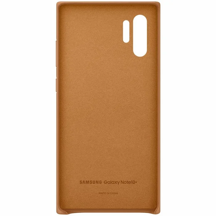 Mobilā telefona maciņš Samsung Note 10+ Leather Cover Camel