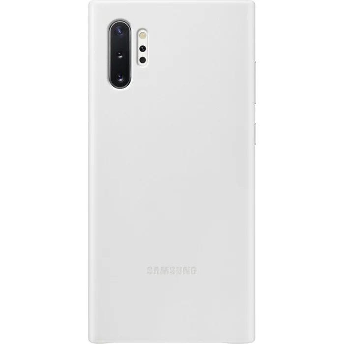Mobilā telefona maciņš Samsung Note 10+ Leather Cover White