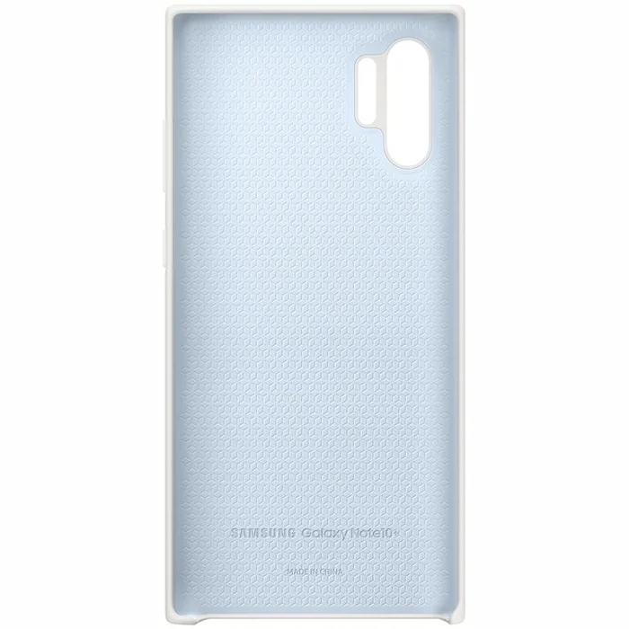 Mobilā telefona maciņš Samsung Note 10+ Silicone Cover White