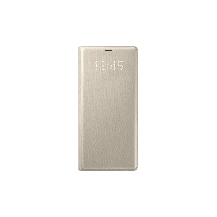 Mobilā telefona maciņš Samsung Note 8 LED View Cover gold