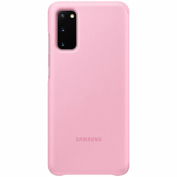 Samsung Galaxy S20 Clear View Pink [Mazlietots]
